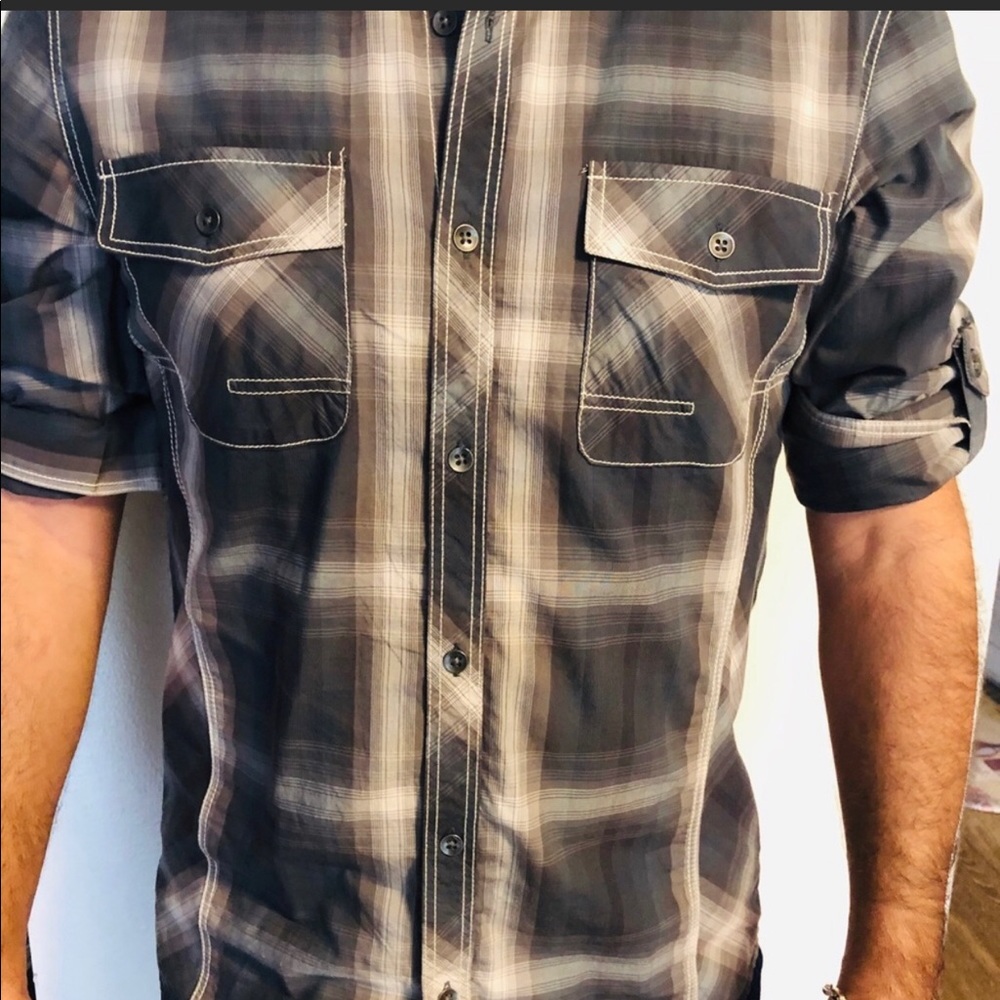 Inc long sleeve button up shirt